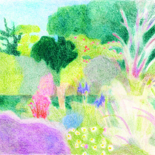 Un Jardin  Kergot by Line Hachem