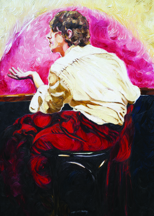 The Young Poet by Lolita Pelegrime