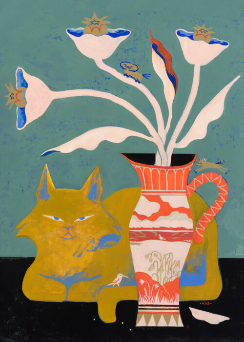 Cat and Jug by Rut Pedreno Criado