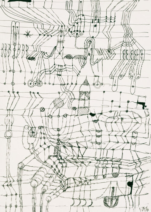Drawing Knotted in the Manner of a Net